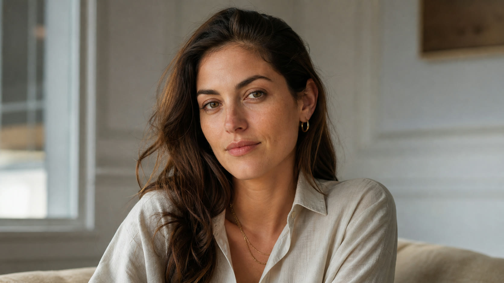 Photorealistic AI portrait example