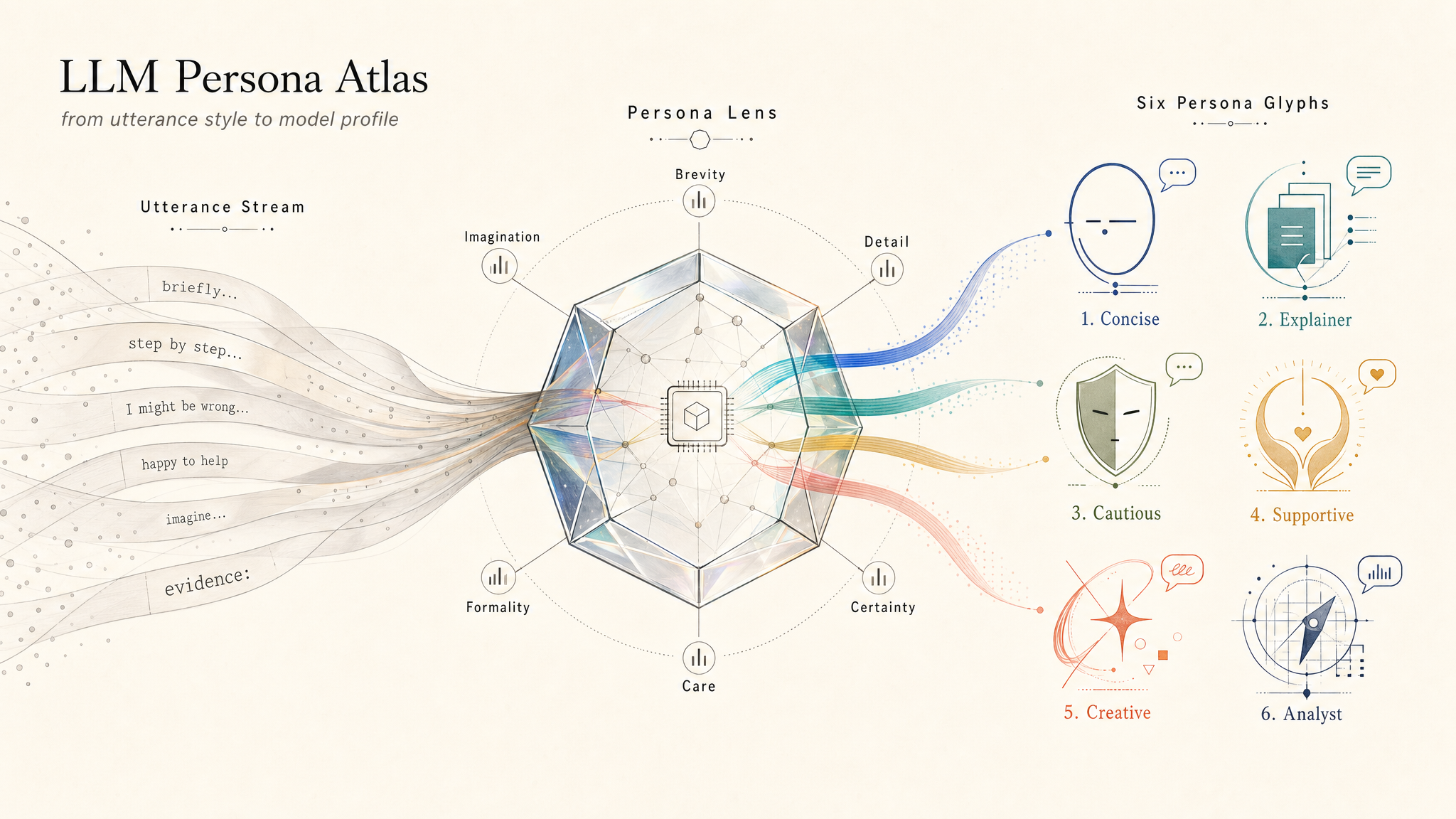 Perfume bottles styled for a warm and elegant brand tone